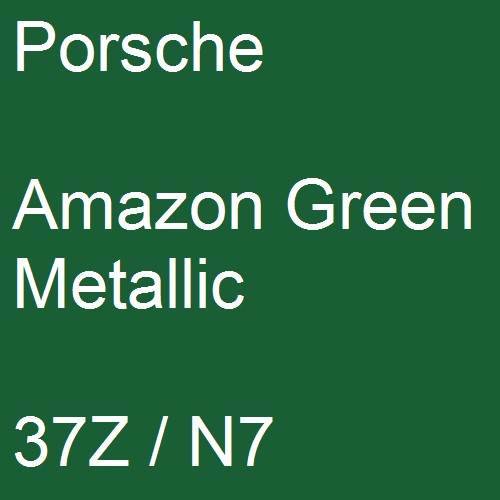 Porsche, Amazon Green Metallic, 37Z / N7.